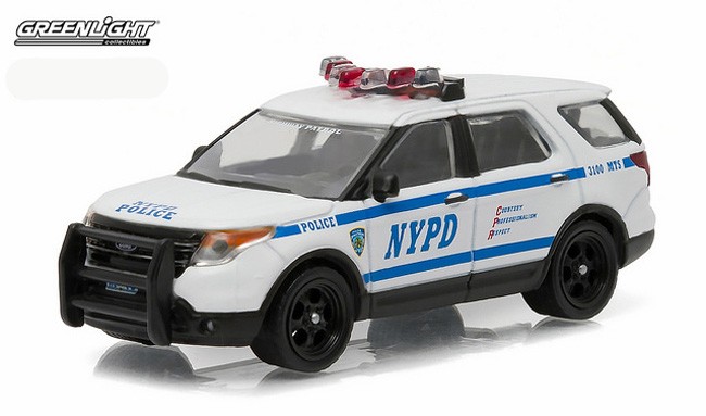 Greenlight Hot Pursuit Series 19 - 2015 Ford Interceptor Utility NYPD