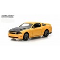 1/64 GREENLIGHT GL MUSCLE SERIES 10 YELLOW 2011 FORD MUSTANG GT 