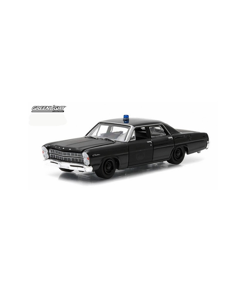 Black Bandit Series 12 - 1967 Ford Custom Police Car