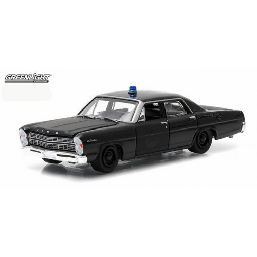 Black Bandit Series 12 - 1967 Ford Custom Police Car