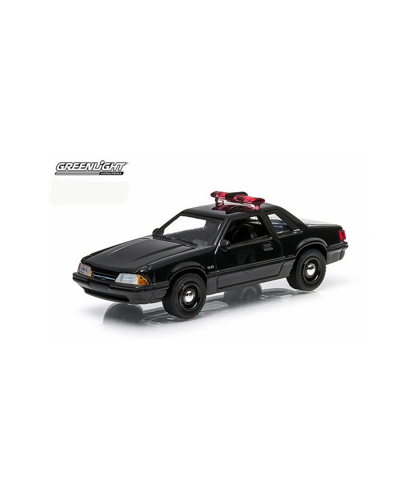 Black Bandit Series 11 - 1987 Ford Mustang Police Car