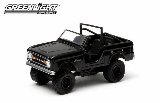 Greenlight Black Bandit 10 Lifted 1970 Ford Bronco