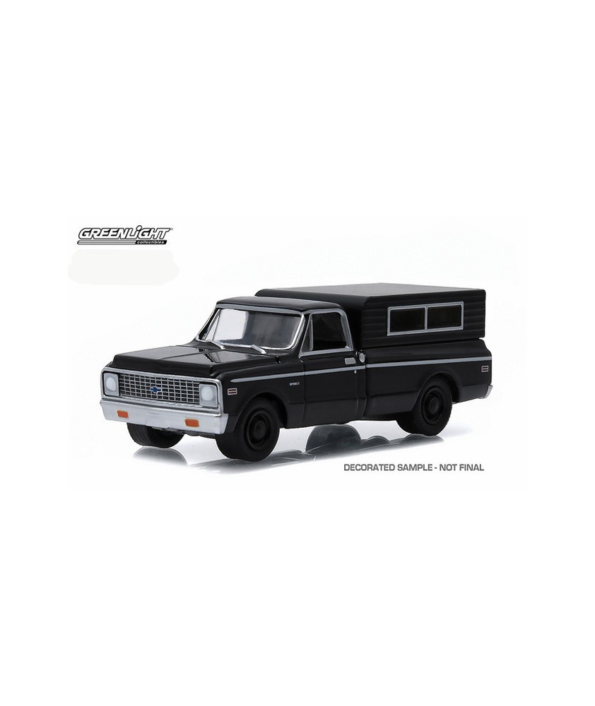 Black Bandit Series 13 - 1972 Chevrolet C-10 Truck with Camper Shell