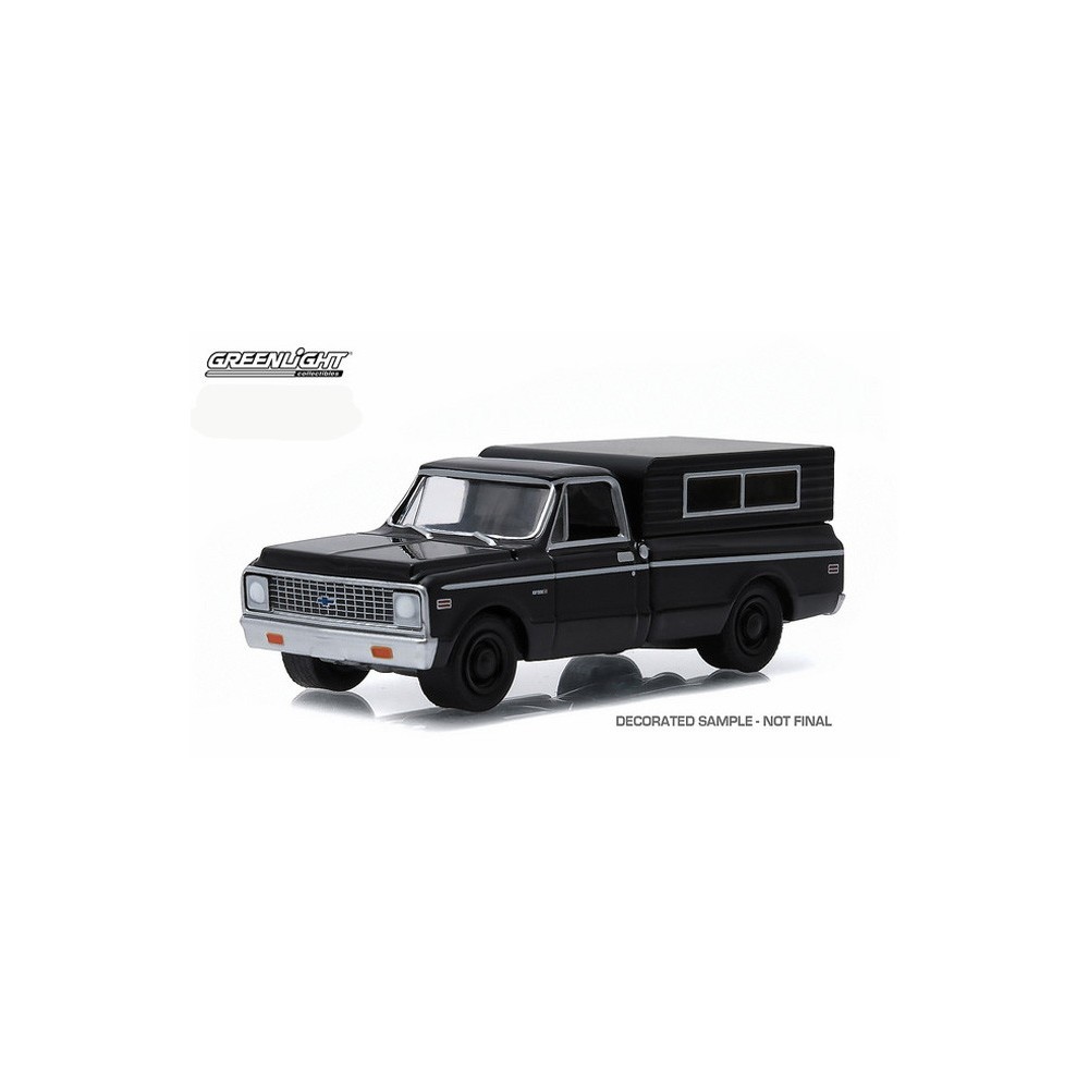 Black Bandit Series 13 - 1972 Chevrolet C-10 Truck with Camper Shell