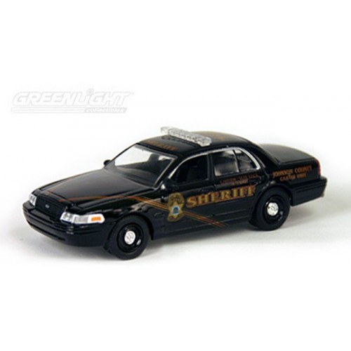 Hot Pursuit Troy's Toys Exclusive - 2008 Ford Crown Victoria Johnson County 198
