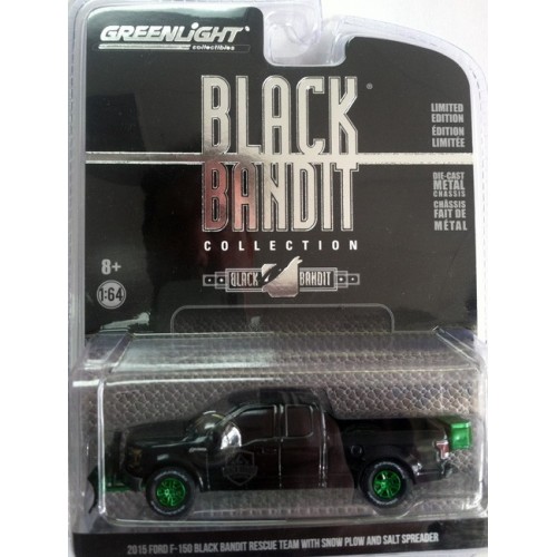 Black Bandit Series 16 - 2015 Ford F-150 Black Bandit Snow Plow Green Machine Version