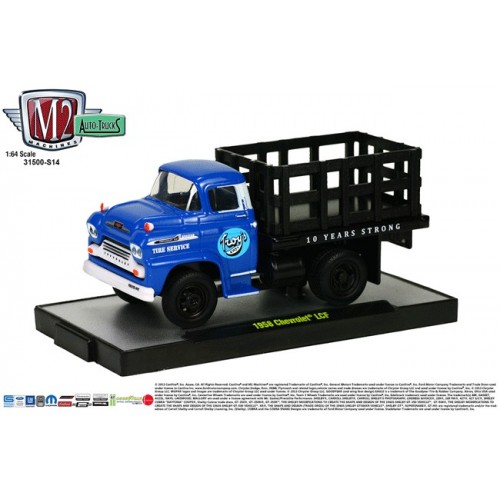 Auto-Trucks Troy's Toys Exclusive - 1958 Chevy LCF Stakebed