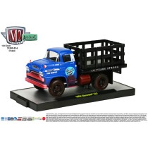 Auto-Trucks Troy's Toys Exclusive - 1958 Chevy LCF Stakebed Muddy Chase