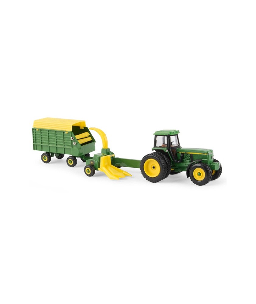 John Deere 4960 Tractor with Forage Harvester and Wagon