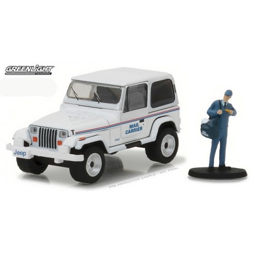 The Hobby Shop Series 1 - 1991 Jeep Wrangler YJ Mail Carrier