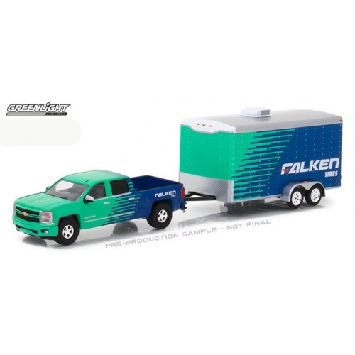 Hitch and Tow Series 11 - 2015 Chevy Silverado Falken Tire and Race Trailer