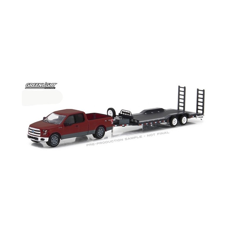 Details about   1/64 GREENLIGHT HITCH & TOW MICHELIN 2016 FORD F-150 AND CAR HUALER TRAILER 