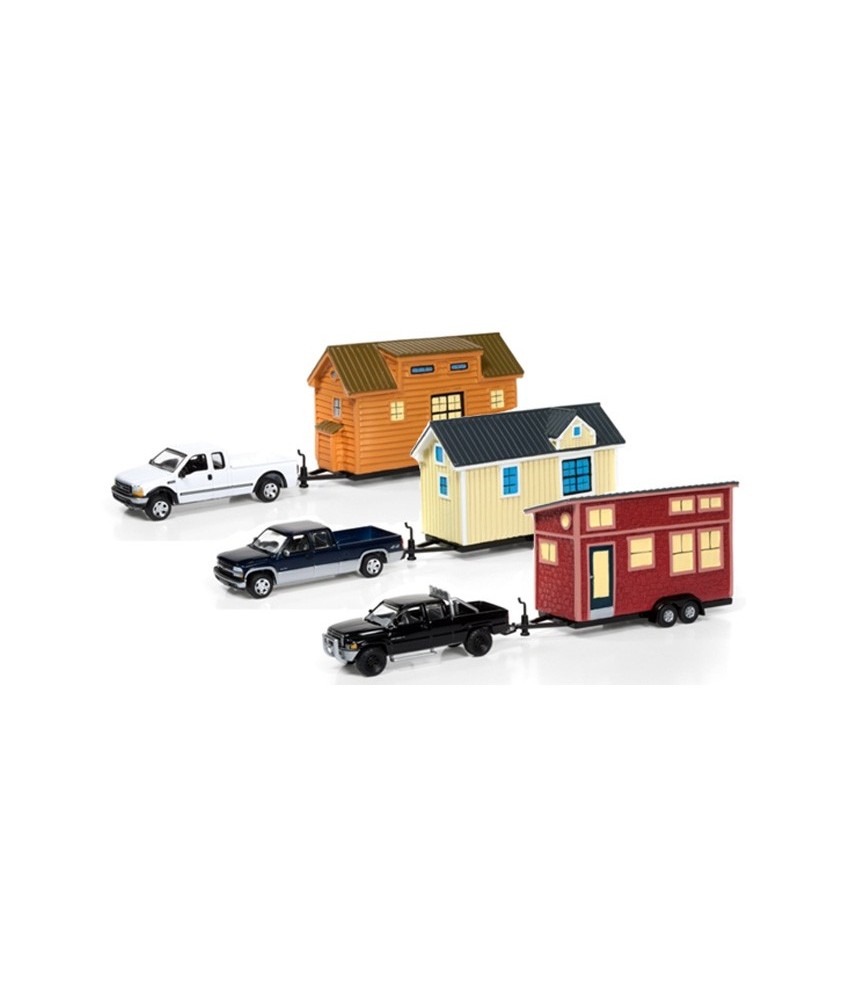 Johnny Lightning Tiny Houses Release 1A Set