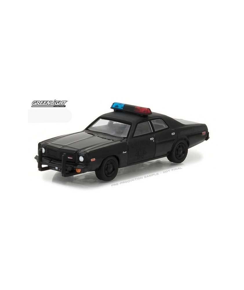 Black Bandit Series 18 - 1976 Dodge Coronet Police Car