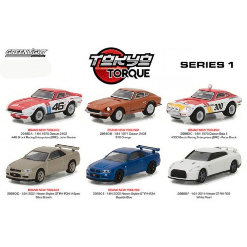 Tokyo Torque Series 1 - Six Car Set