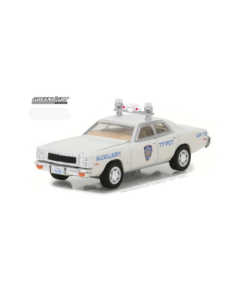 Hot Pursuit Series 25 - 1977 Plymouth Fury NYPD Auxiliary