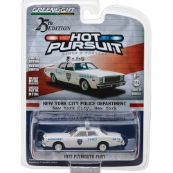 Hot Pursuit Series 25 - 1977 Plymouth Fury NYPD Auxiliary