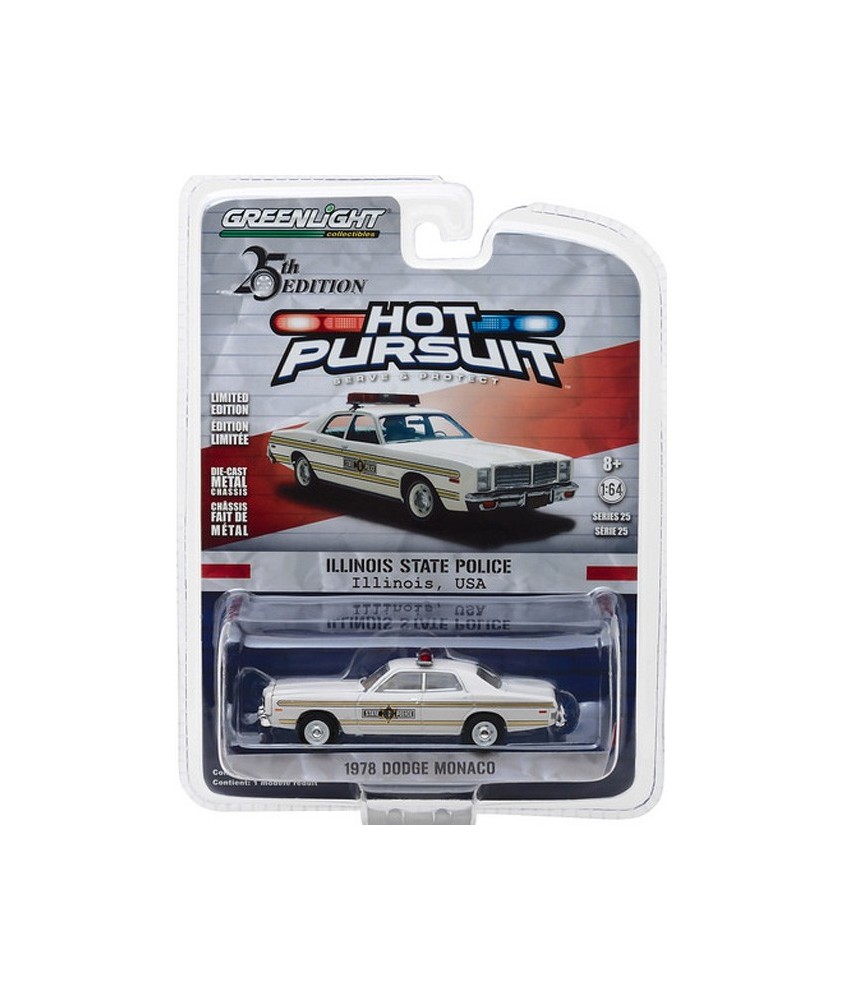 Greenlight Hot Pursuit Series 25 - 1978 Dodge Monaco Illinois State