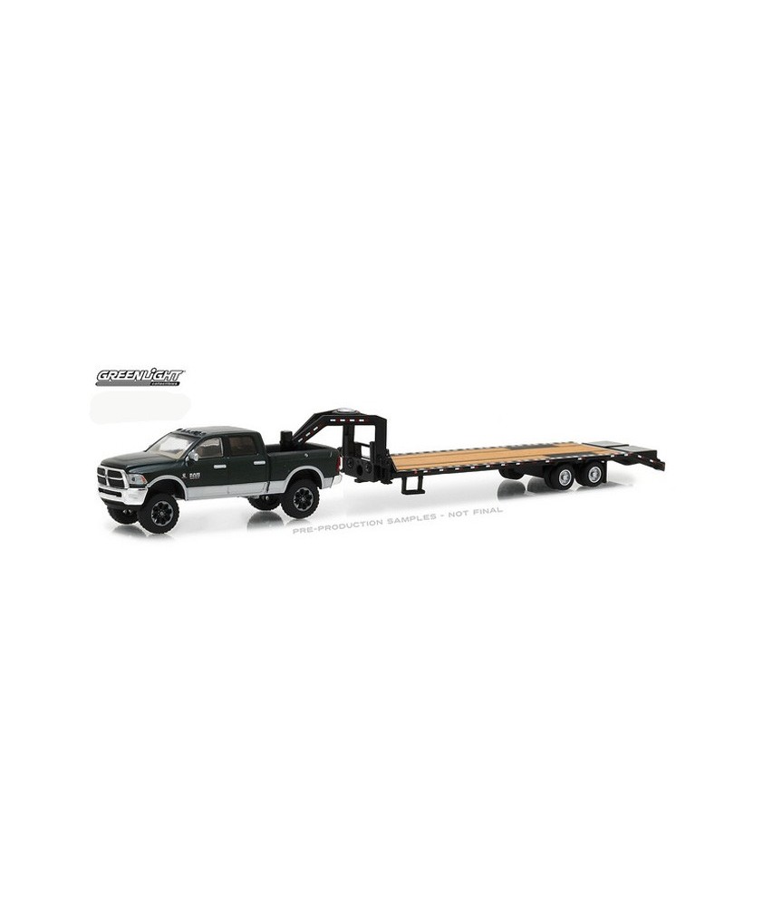 Greenlight Hitch & Tow Series 12 2017 RAM 2500 and Gooseneck Trailer