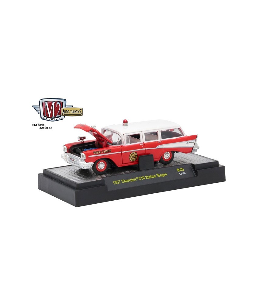 Auto-Thentics Release 45 - 1957 Chevy 210 Station Wagon Fire Chief Auto-Thentics Release 45 - 1957 Chevy 210 Station Wagon Fire Chief