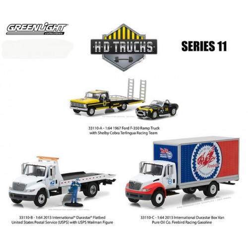HD Trucks Series 11 - Three Truck Set