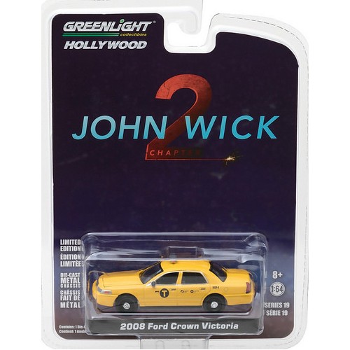 Hollywood Series 19 - 2008 Ford Crown Victoria Taxi John Wick