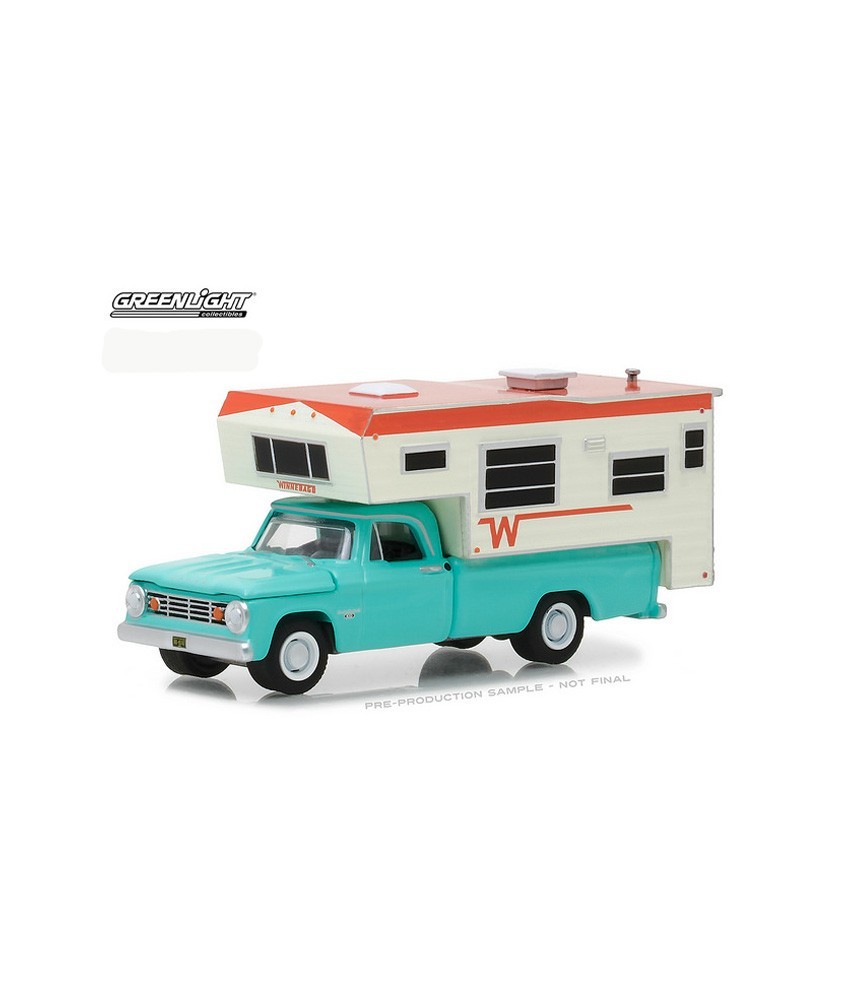 Hobby Exclusive - 1965 Dodge D-100 with Winnebago Slide-In Camper