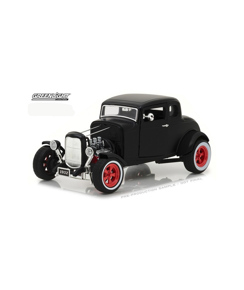 Greenlight - 1932 Custom Ford Hot Rod Matte Black