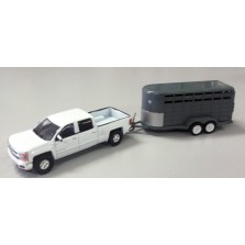 Hitch and Tow - 2014 Chevrolet Silverado and Livestock Trailer