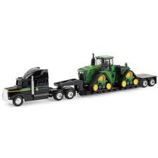 John Deere 9570 RX Tractor with Semi and Lowboy Trailer