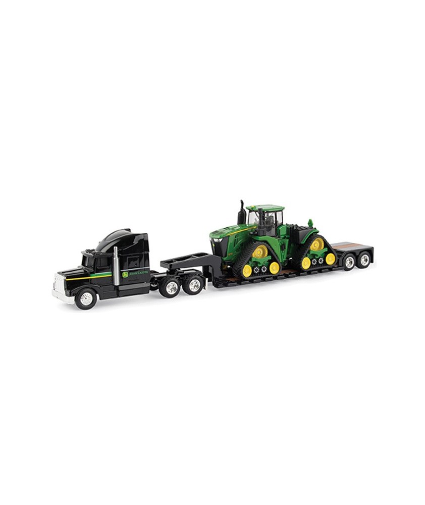 John Deere 9570 RX Tractor with Semi and Lowboy Trailer