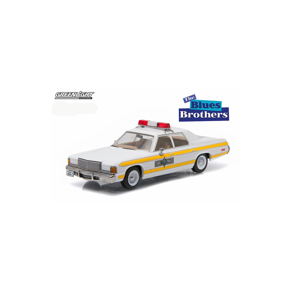 Greenlight 1977 Dodge Royal Monaco Illinois State Police Blues Brothers