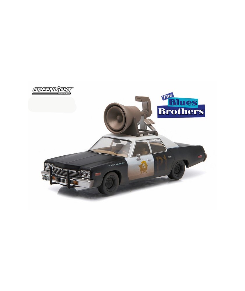 Greenlight 1974 Dodge Monaco Bluesmobile with Speaker