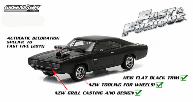 Greenlight Fast & Furious - 1970 Dodge Challenger R/T