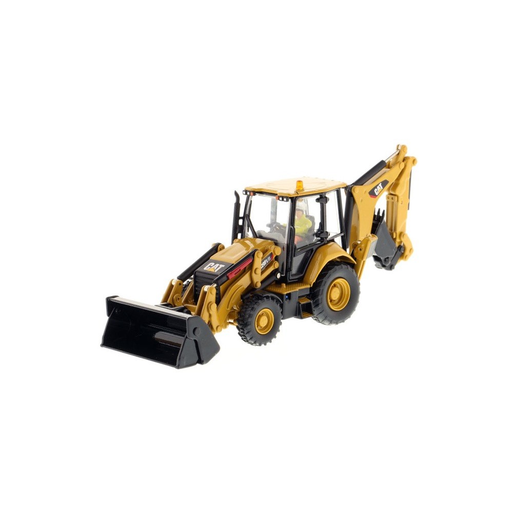 Diecast Masters CAT 420F2 IT Backhoe Loader with Tools