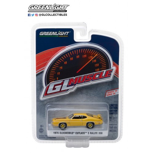 Rally Red 1:64 Scale Greenlight 13230-A Muscle Series 21-1967 Chevrolet Yenko Camaro