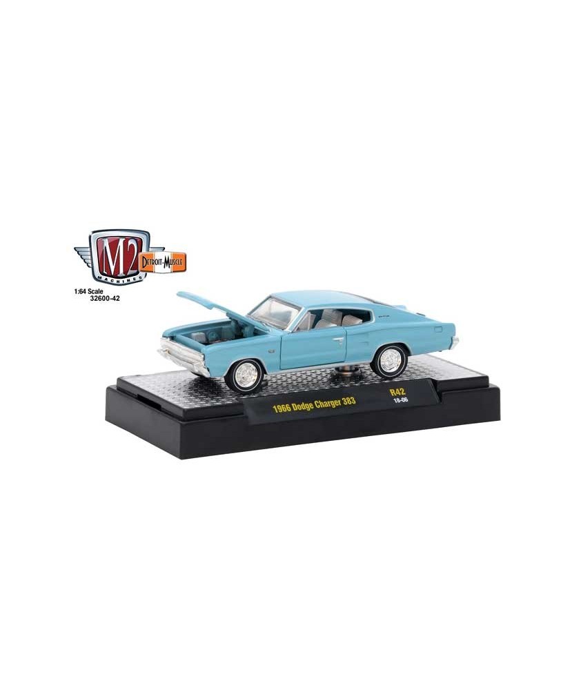 M2 Machines Detroit Muscle Release 42 - 1966 Dodge Charger 383