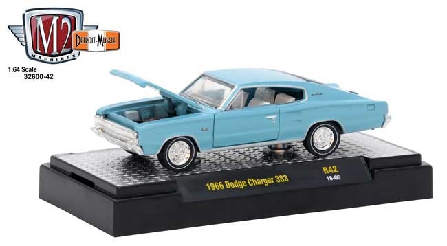 M2 Machines Detroit Muscle Release 42 - 1966 Dodge Charger 383