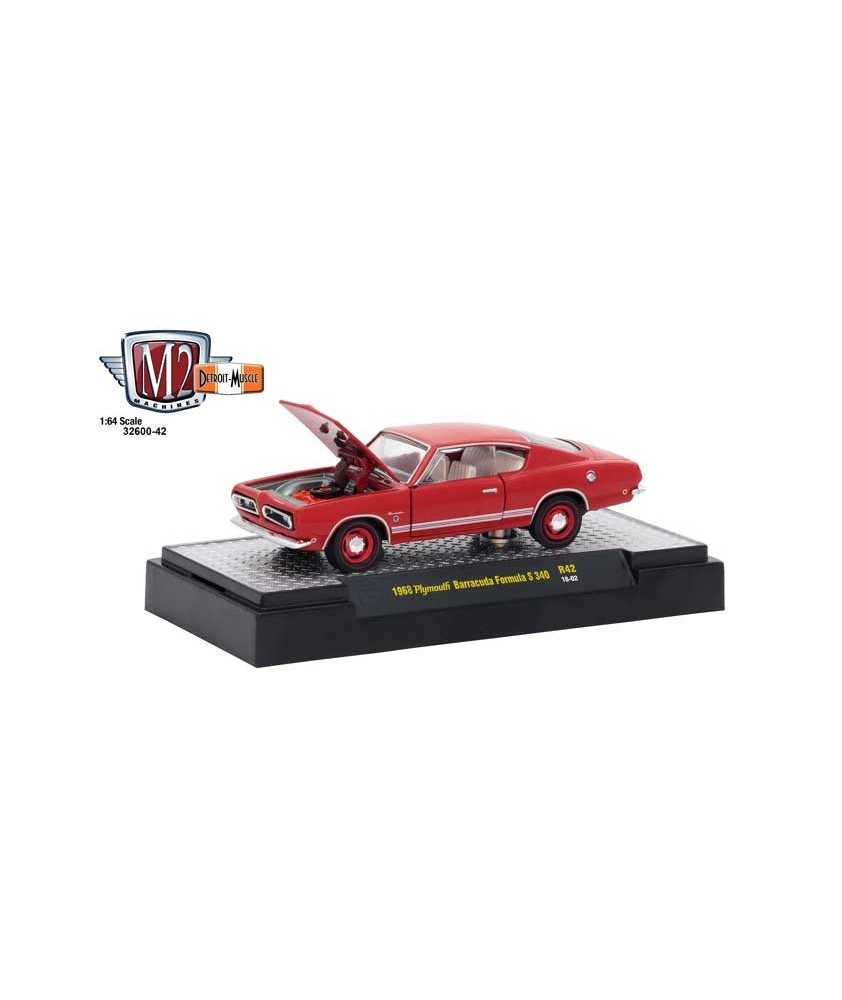 M2 Machines Detroit Muscle Release 42 - 1969 Plymouth Barracuda