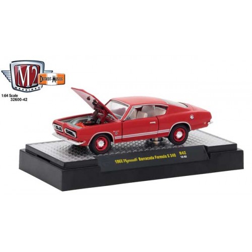 M2 Machines Detroit Muscle Release 42 - 1969 Plymouth Barracuda