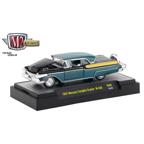 M2 Machines Auto-Thentics Release 49 - 1957 Mercury Turnpike Cruiser