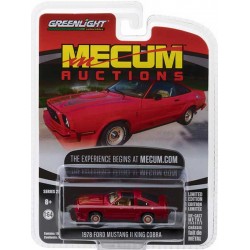Greenlight Mecum Auctions Series 2 - 1978 Ford Mustang II King Cobra