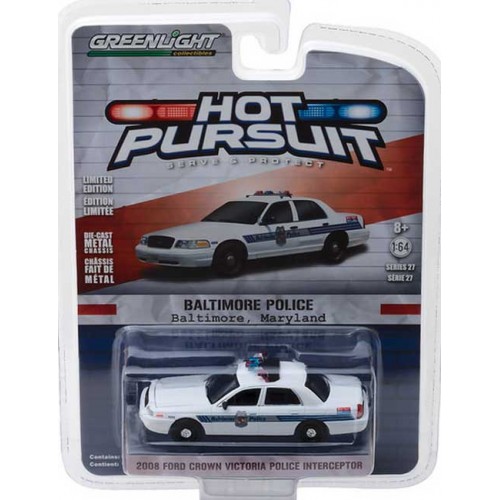 Greenlight Hot Pursuit Series 27 - 2008 Ford Crown Victoria