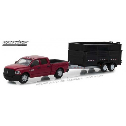 Greenlight Hitch and Tow Series 14 - 2017 RAM 2500 with Dump Trailer