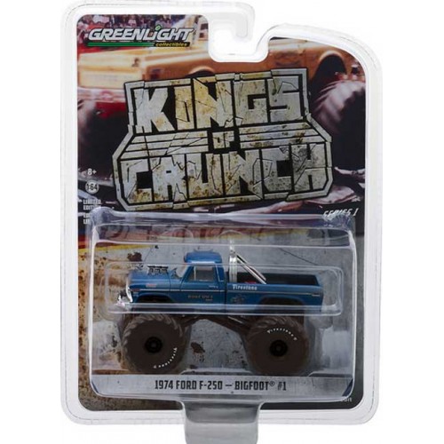 Greenlight Kings of Crunch Series 1 - 1974 Ford F-250 Monster Truck Bigfoot