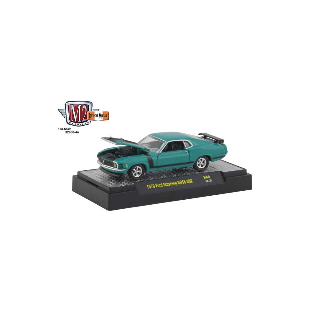 M2 Machines Detroit Muscle Release 44 - 1970 Ford Mustang BOSS 302