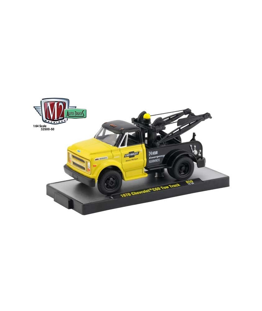 M2 Machines Auto-Trucks Release 50 - 1970 Chevrolet C60 Tow Truck