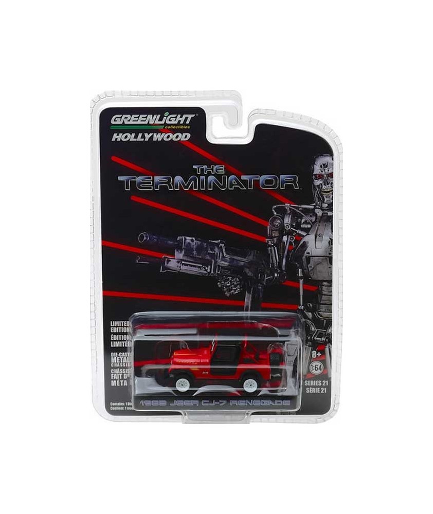 Modèle Réduit Jeep CJ-7 Police Clearwater Florida - Échelle 1/18 - Greenlight Collectibles - Neuf