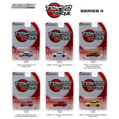 Greenlight Tokyo Torque Series 4 - Six Car Set