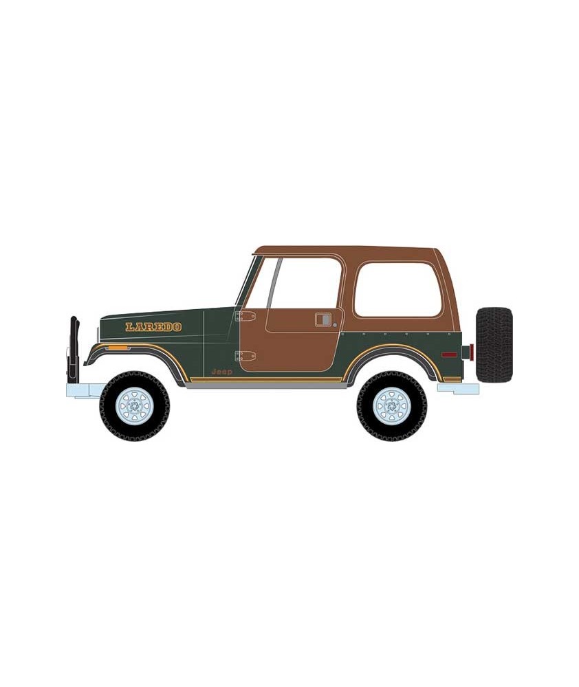 Greenlight All-Terrain Series 7 - 1980 Jeep CJ-7 Laredo